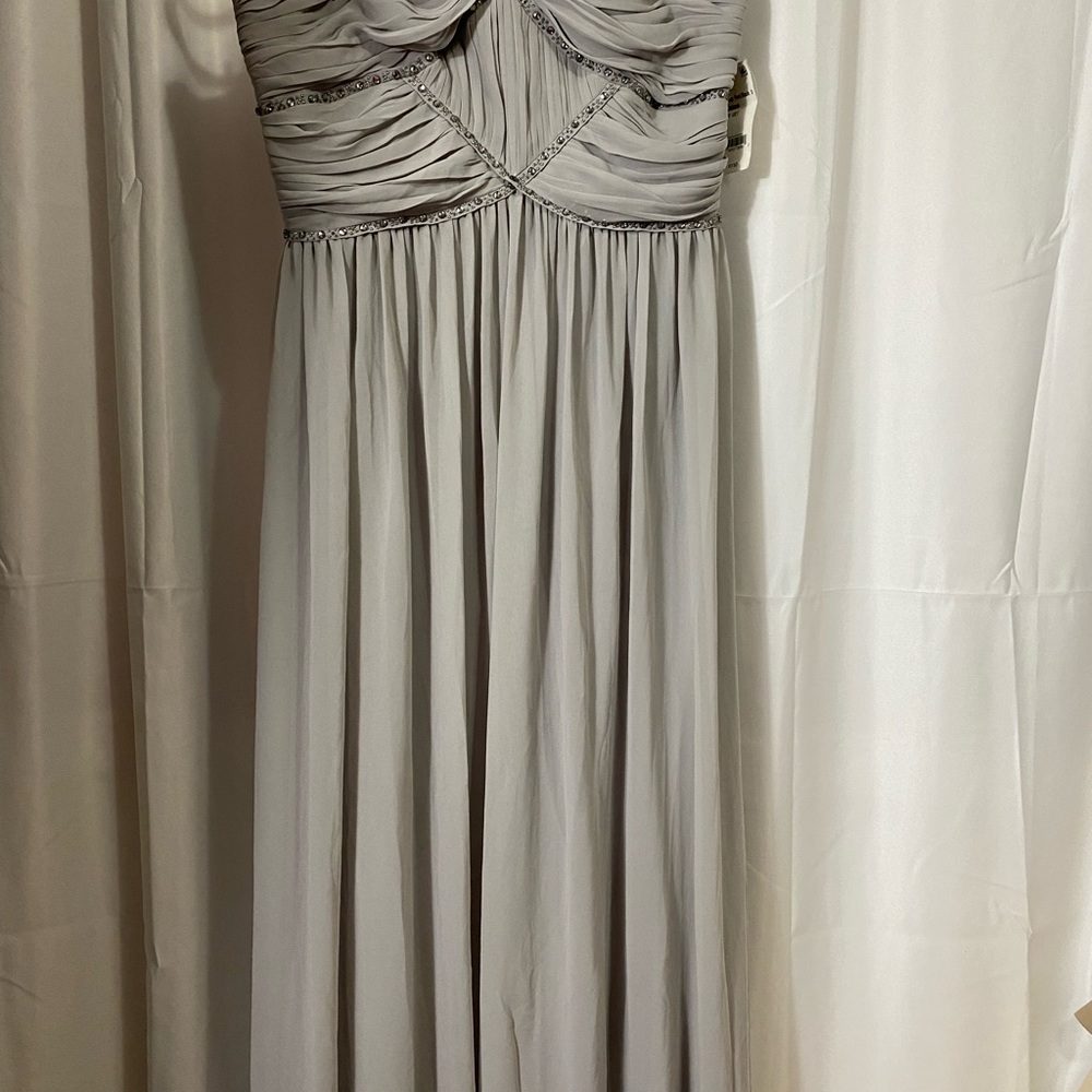 GEORGINA CHAPMAN STRAPLESS SIZE 12 MAXI DRESS WITH BLING - Picture 3 of 9